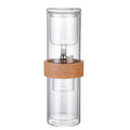 Glass Cold Brew Coffee Maker Glass Coffee Set Double Ice Drop Coffee Maker Hand Brew Coffee Maker Coffee Tools
