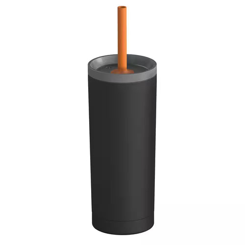 20 Oz Vacuum Insulated Black Stainless Steel Coffee Tumblers