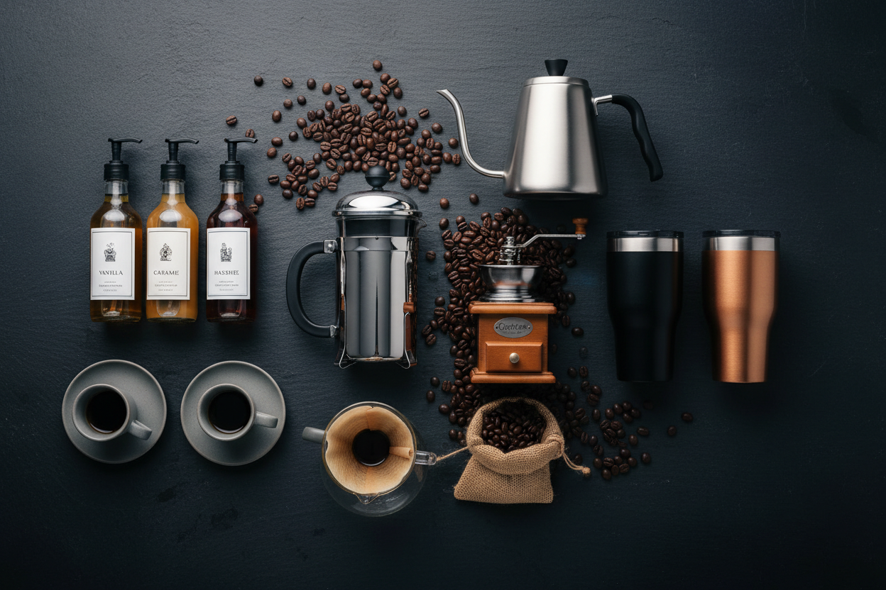 Coffee Flat Lay
