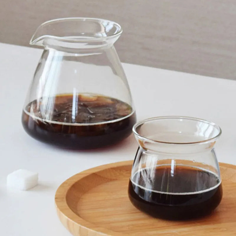 NEW 520Ml Glass Coffee Pot,Coffee Carafe,200Ml 275Ml Coffee Server for Pour over Coffee Maker Drip Coffee Set