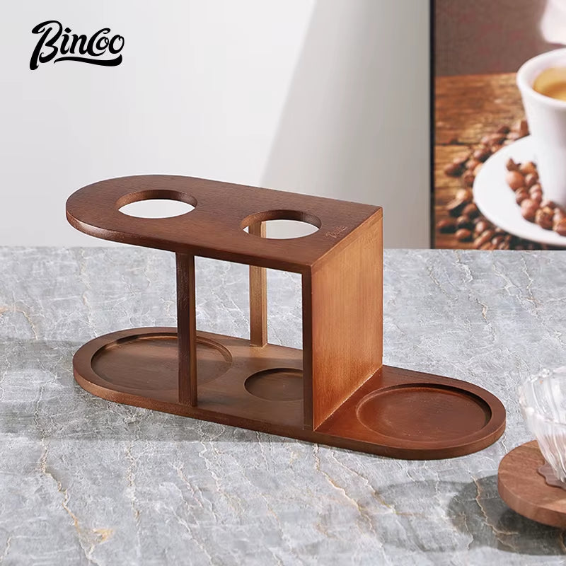 BINCOO Coffee Storage Rack,Pour over Coffee Stand for Coffee Pot Coffee Storage Stand Coffee Utensils
